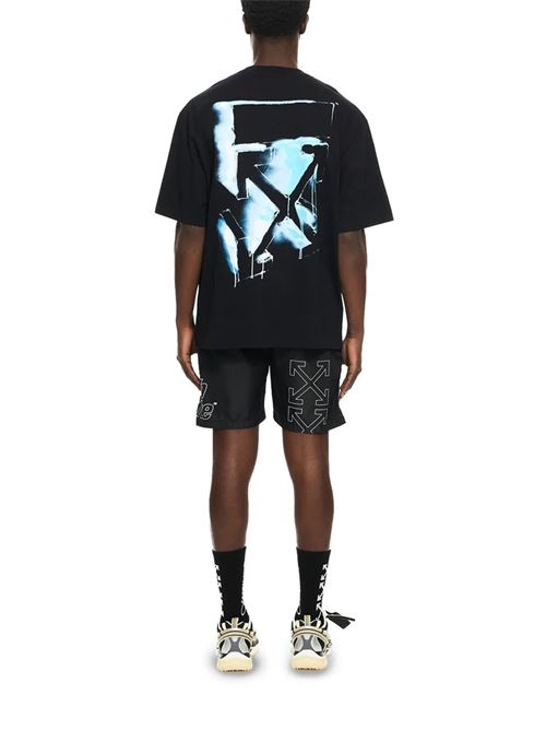 Paint Arrow Skate T-shirt OFF WHITE | 44MAA120S26J00J001